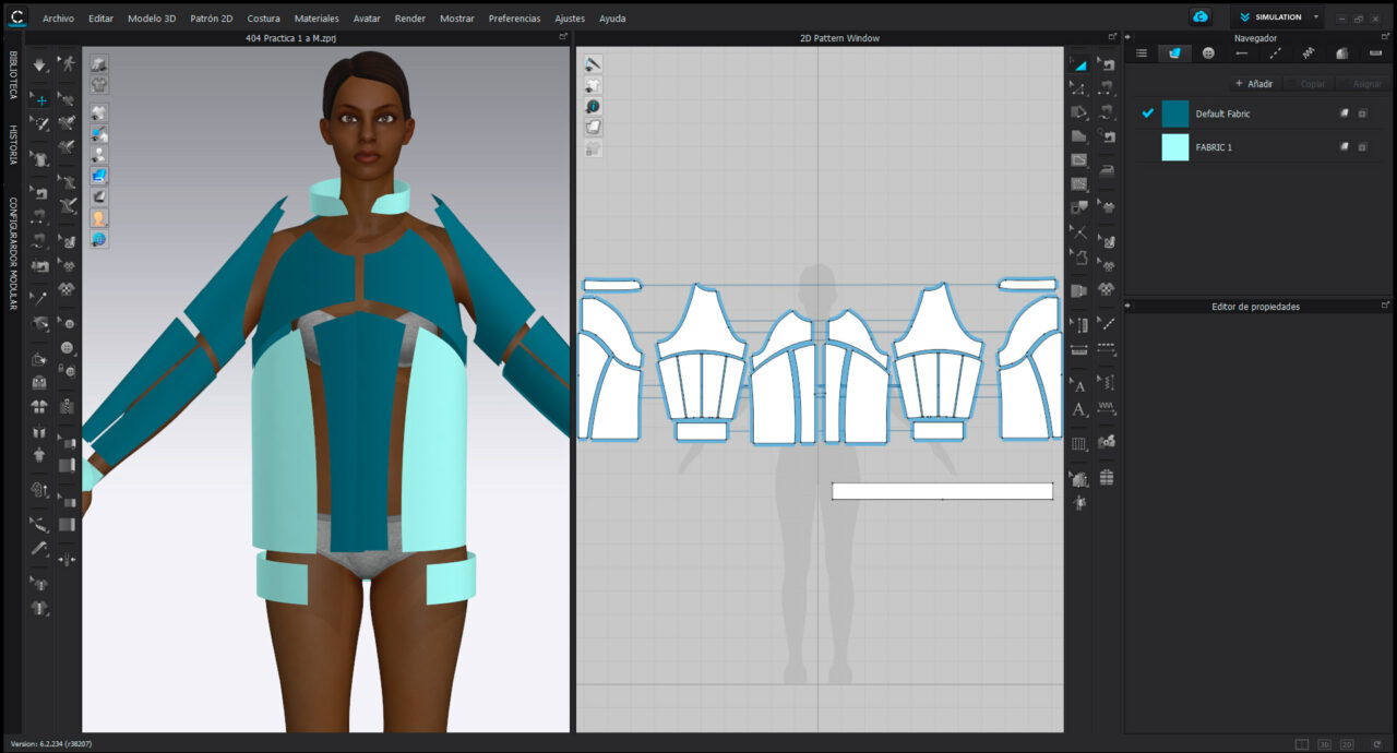 CLO3D Inicial Moda Digital y Prototipado 3D Sogo TYD